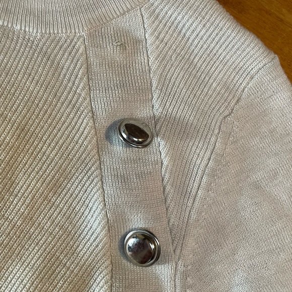 Women VERONICA BEARD Three Button Wool Sweater Size XS - Picture 2 of 9